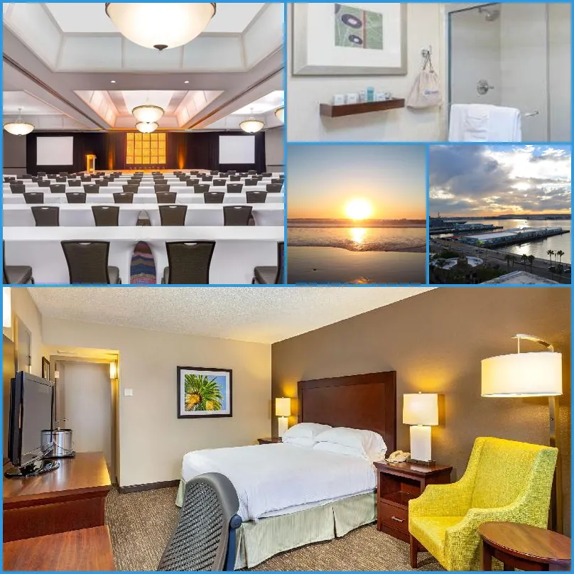 Wyndham San Diego Bayside hotel main view