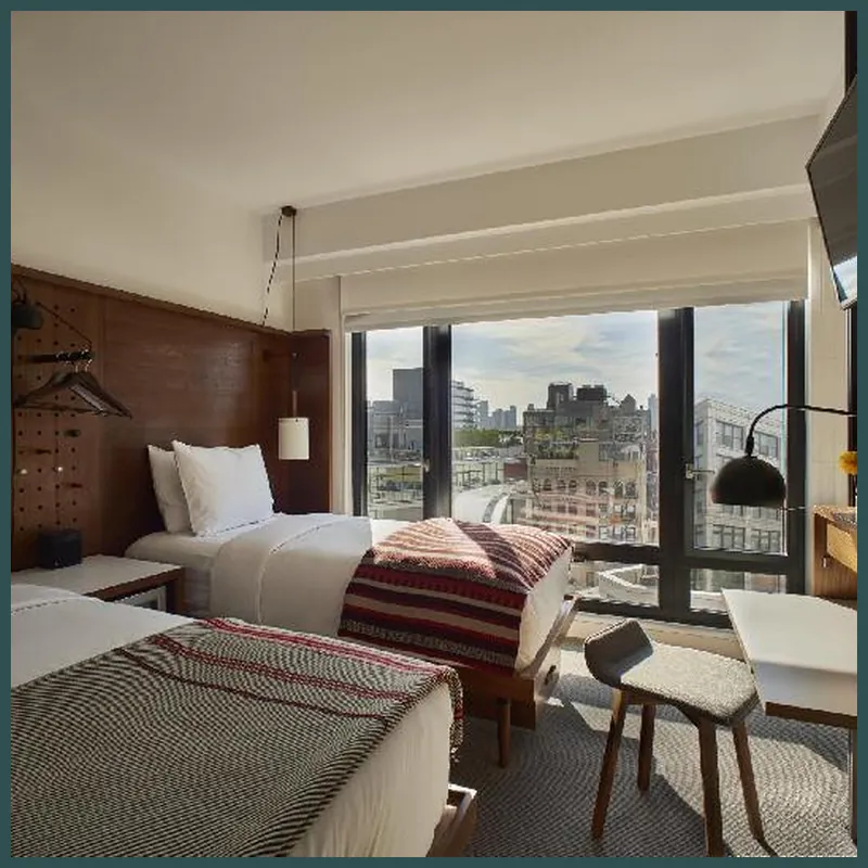 Arlo SoHo hotel room