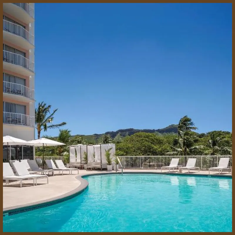 Park Shore Waikiki Hotel hotel view