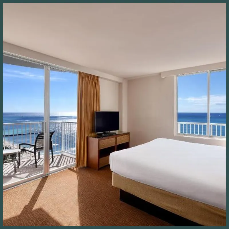 Park Shore Waikiki Hotel hotel room