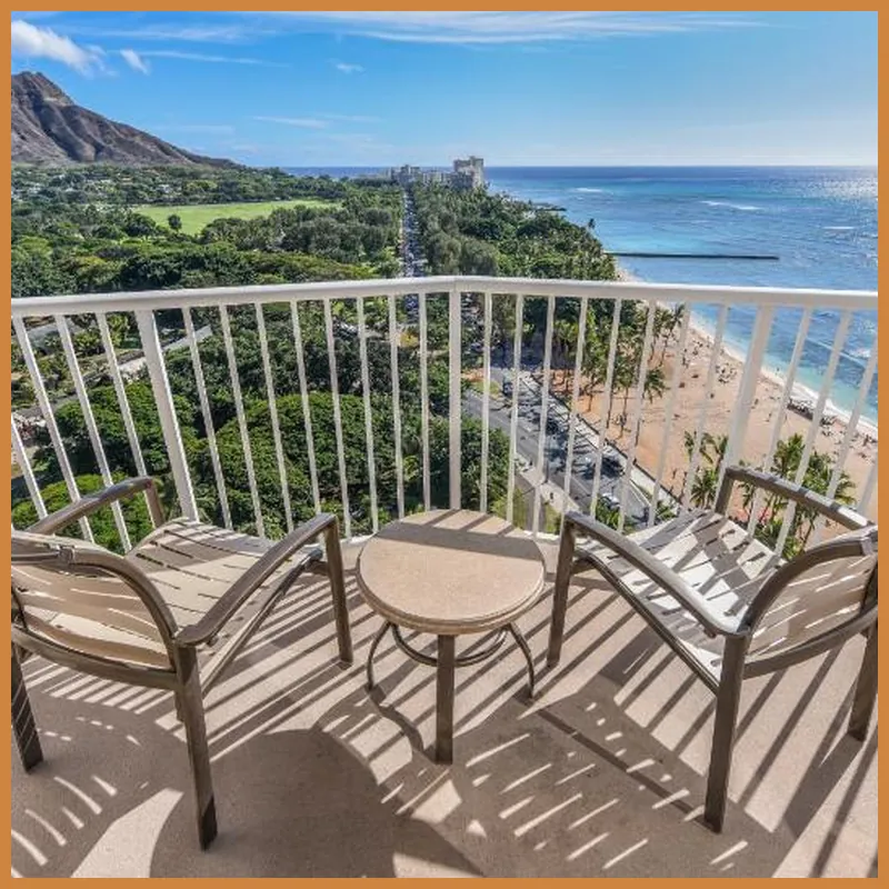 Park Shore Waikiki Hotel hotel view