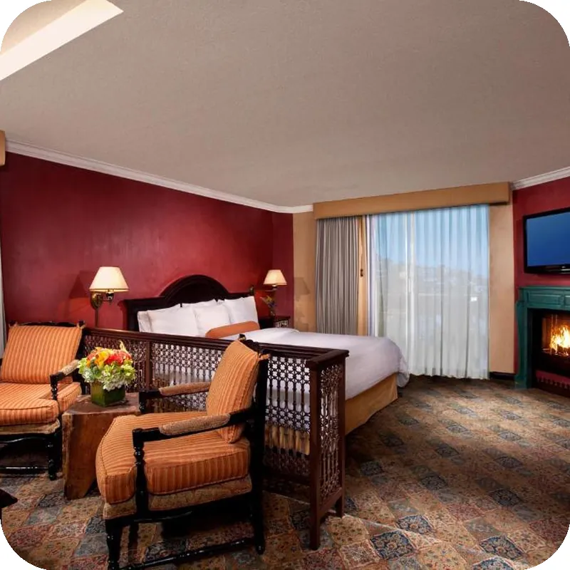 Petit Ermitage hotel room