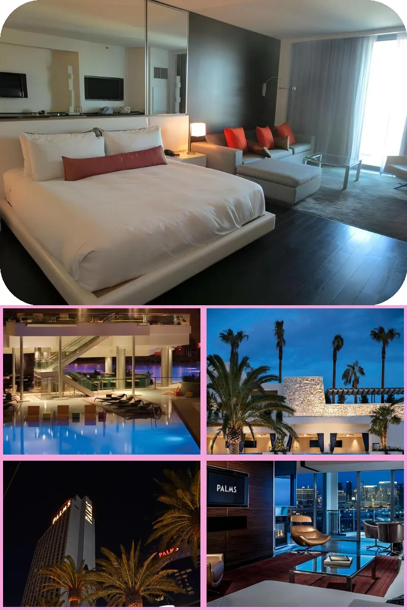 The Palms Casino Resort hotel main view