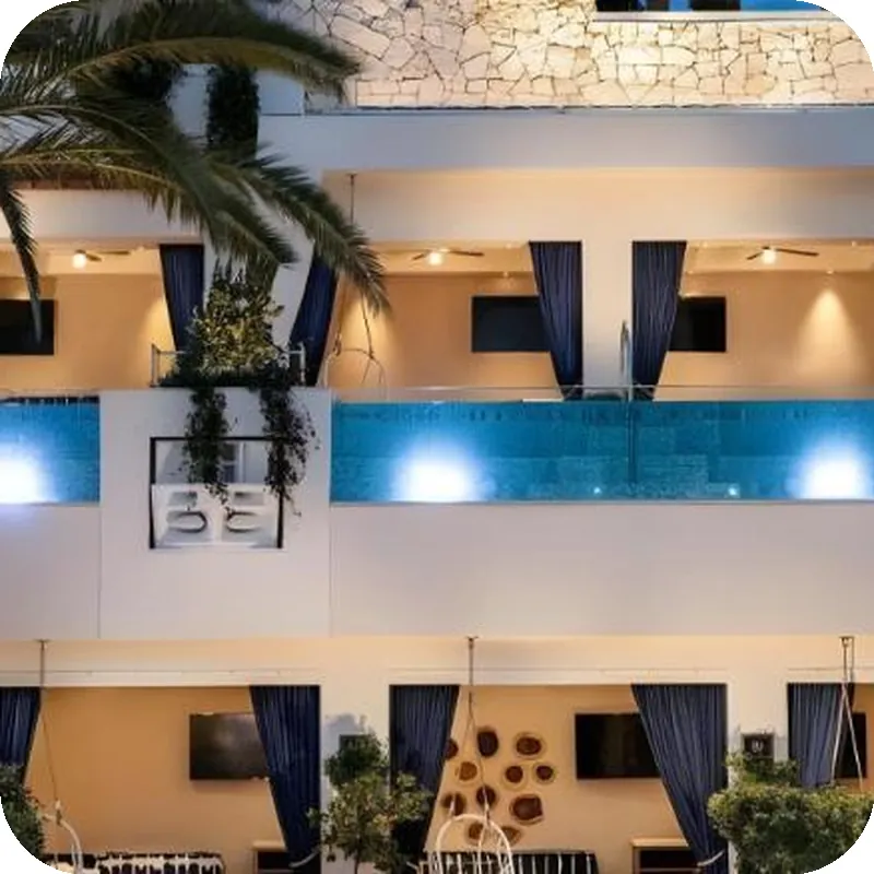 The Palms Casino Resort hotel view