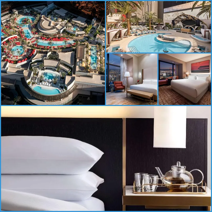 Las Vegas Hilton at Resorts World hotel main view