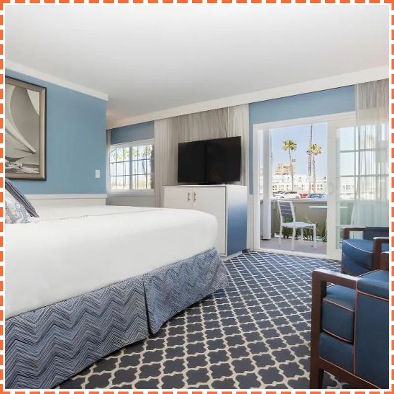 The Portofino Hotel & Marina, a Noble House Hotel hotel room