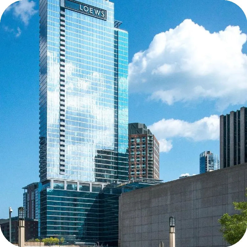 Loews Chicago Hotel hotel view