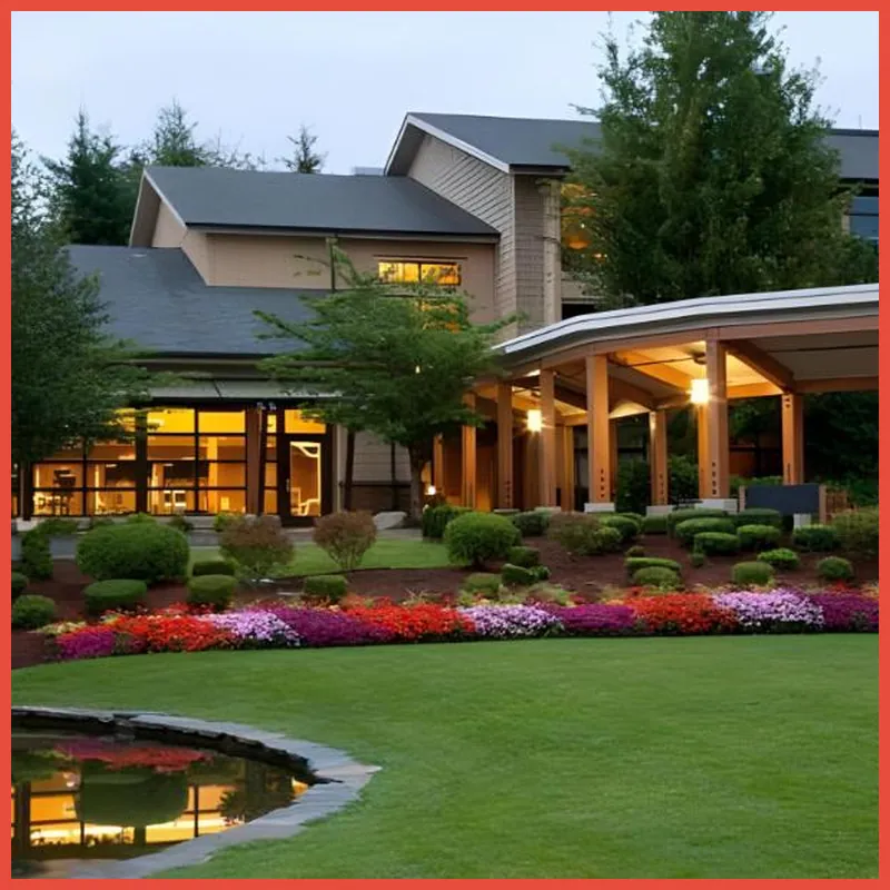 Cedarbrook Lodge hotel view