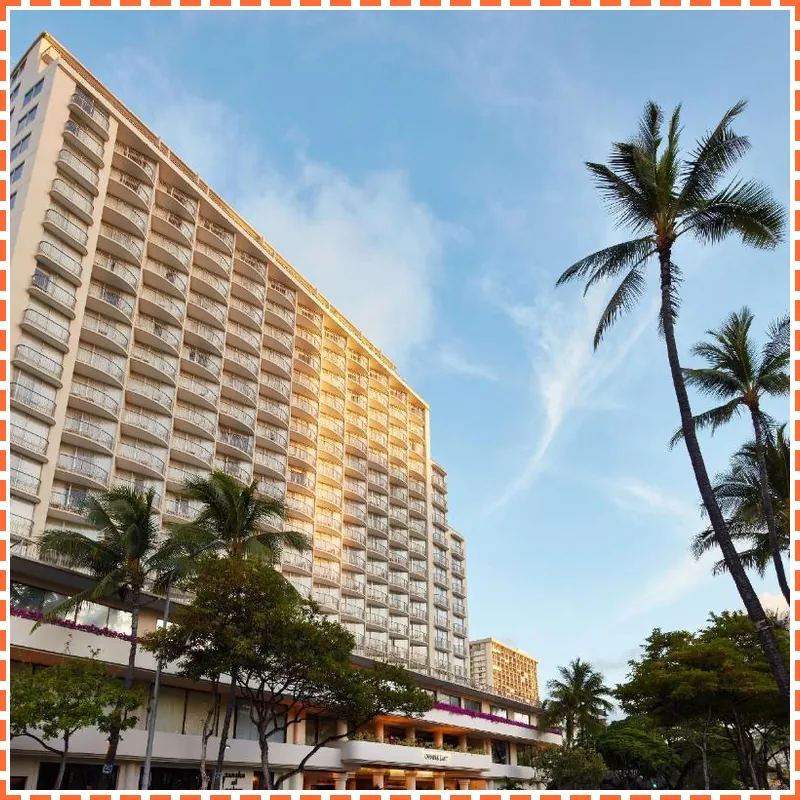 OUTRIGGER Waikiki Paradise Hotel hotel view