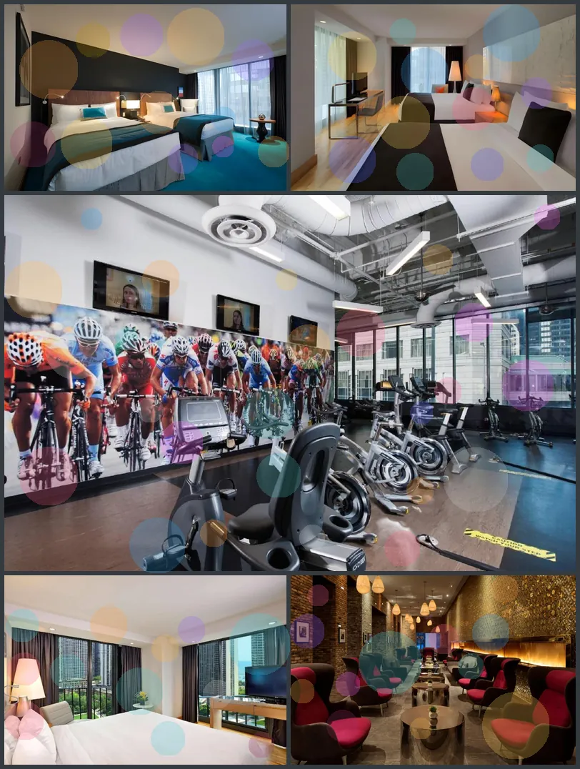 Radisson Blu Aqua Hotel, Chicago hotel main view