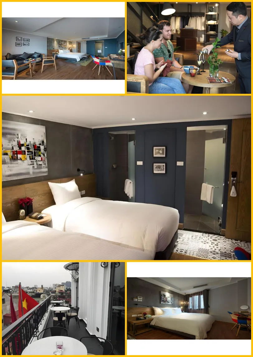 Bespoke Trendy Hotel Hanoi Hotel hotel main view