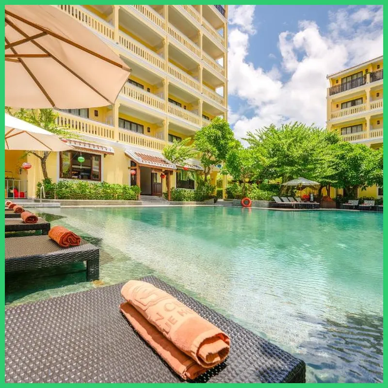 Hoi An Central Boutique Hotel and Spa hotel view