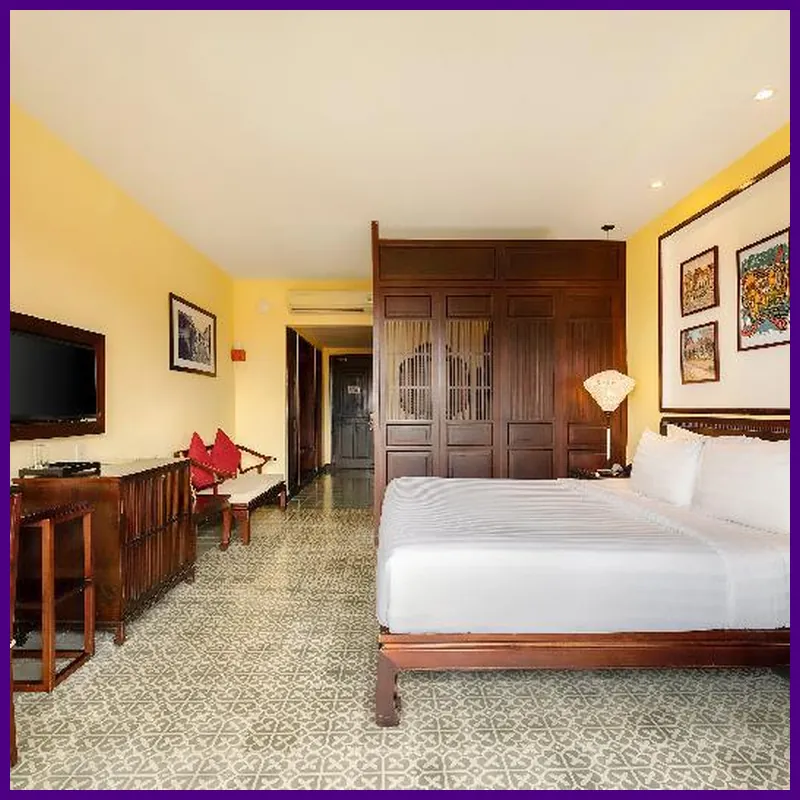 Hoi An Central Boutique Hotel and Spa hotel room