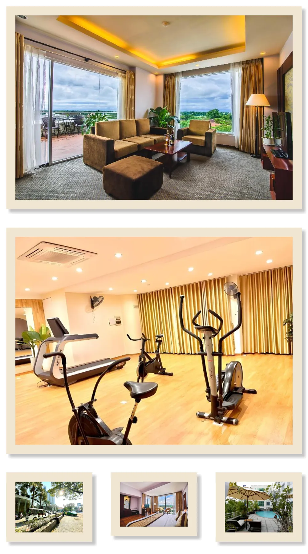 Mondial Hotel Hue hotel main view