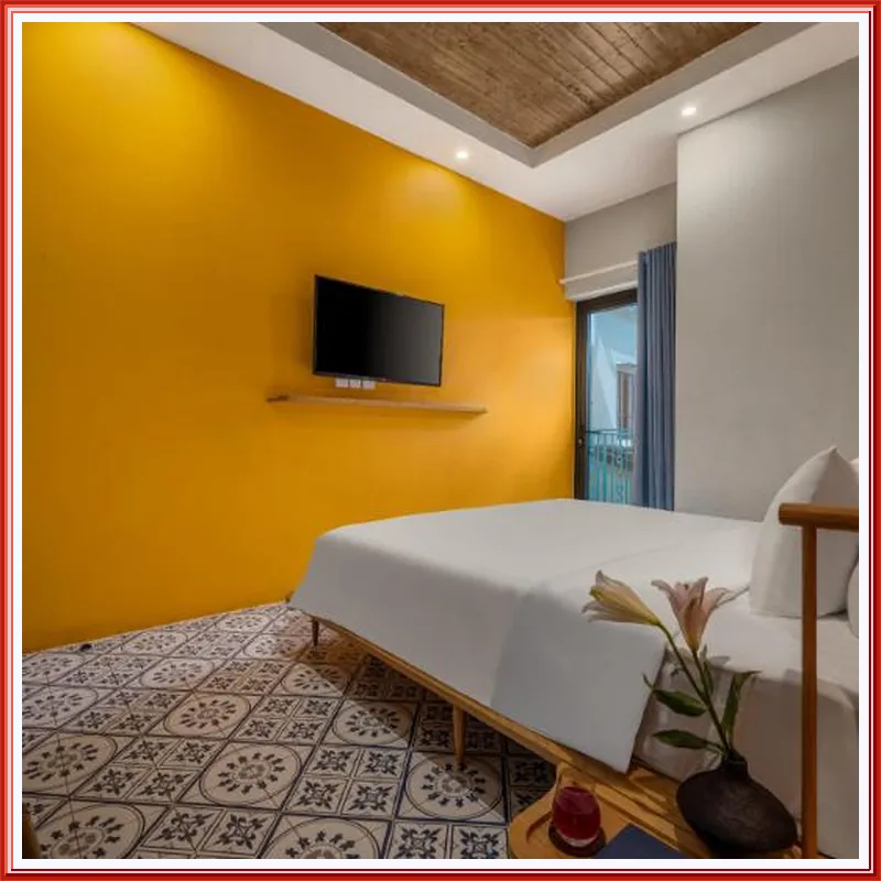 Tropical An Bang Beach Villa by Alba hotel room