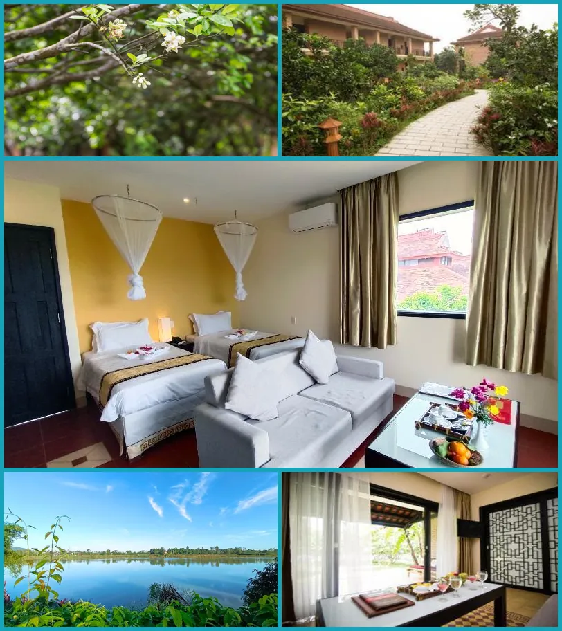 Hue Riverside Boutique Resort & Spa hotel main view