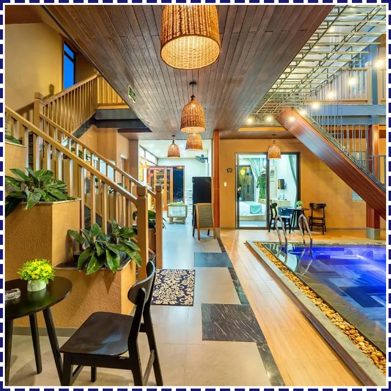 The Linh Seaside Villa Hoi An hotel view