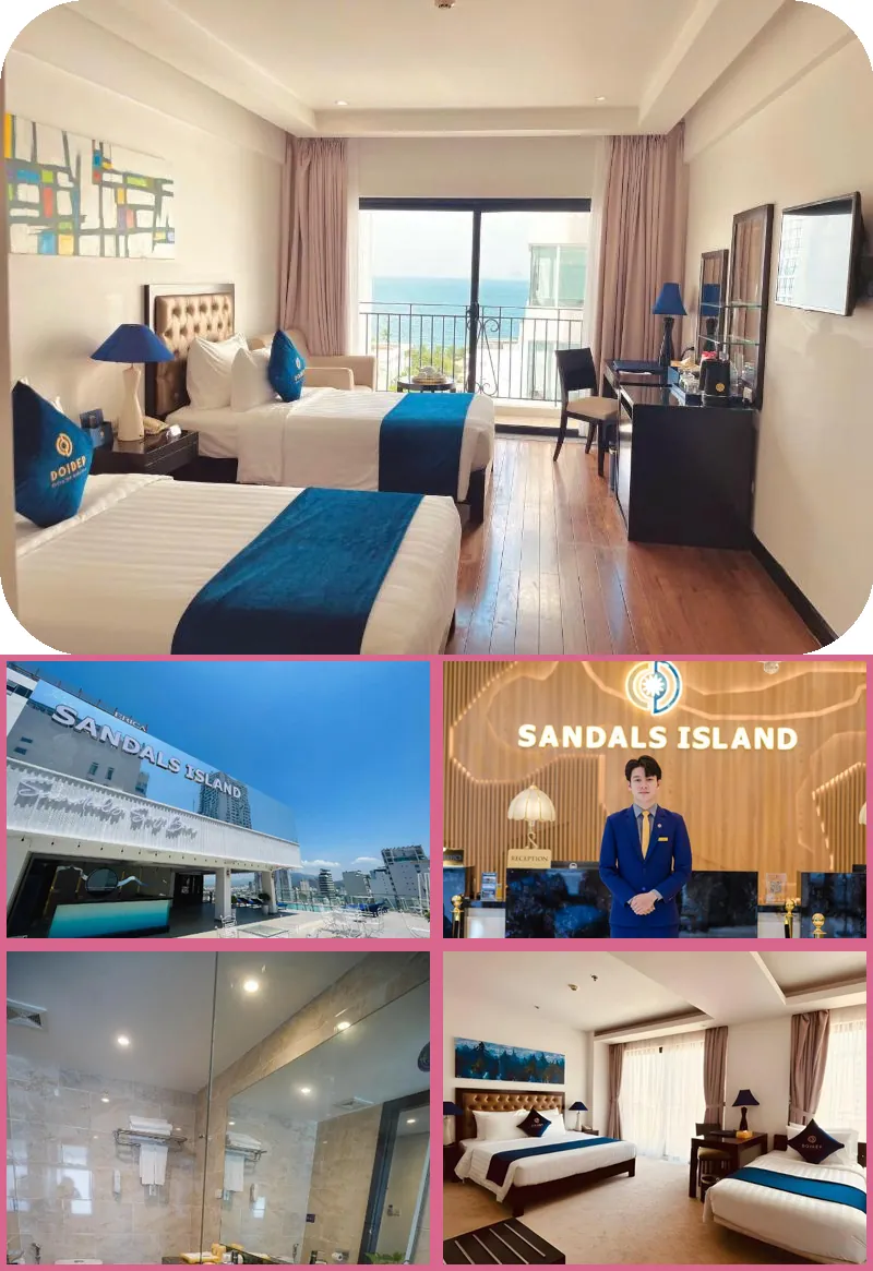 SANDALS ISLAND HOTEL hotel main view