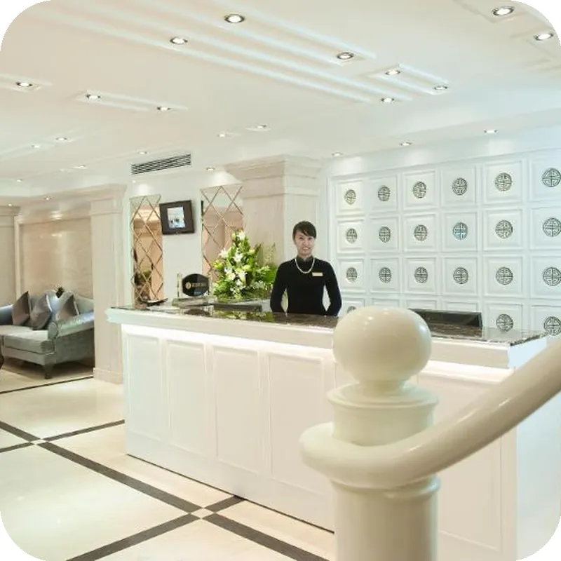 Victor Gallery Hotel & restaurant in Hanoi city hotel view