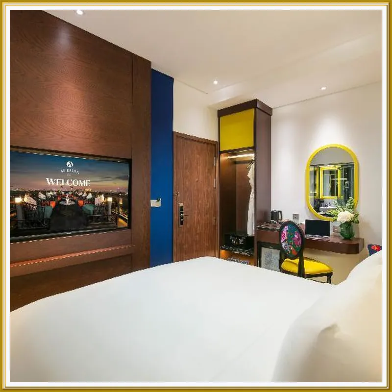 Aurora Central Hotel hotel room